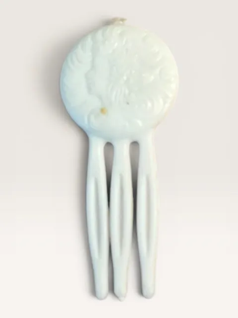 SuperStar Barbie Vintage WHITE Brush LOL OMG Clone Bratz Fashion Hairbrush Round