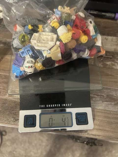 LEGO Minifigure Lot - Over 4oz Mixed Figures & Accessories