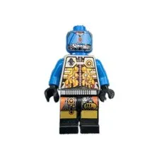 LEGO Space UFO Blue Droid Techdroid 1 Minifigure Minifig Figure SP043 RARE HTF