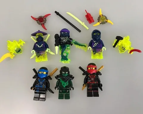 LEGO NINJAGO 70736 Morro Dragon Minifigures Only Used Possessed Lloyd Kai Jay