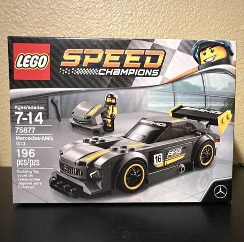 LEGO Speed Champions: Mercedes-AMG GT3 (75877) 196 pcs 2017 new in box sealed