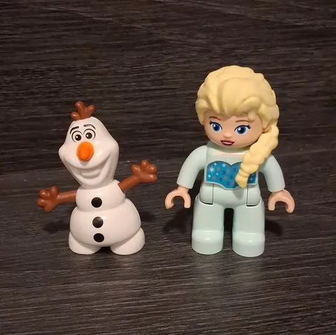 Lego Duplo Disney Frozen Elsa And Olaf Mini Figures Lot Of 2 Figures