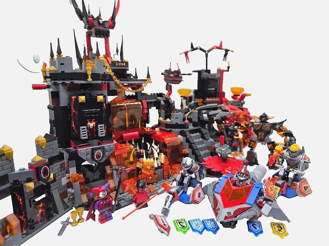 LEGO 70323 Jestro's Volcano Lair 70316 Evil Mobile Nexo Knights Set Missing