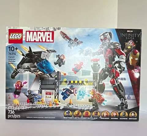 LEGO Marvel Captain America: Civil War Action Battle 76314 736pcs 10+