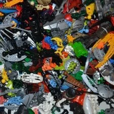LEGO - BIONICLE, Hero Factory Lot - 1/2 lb Pound (8oz) Random Parts / Pieces