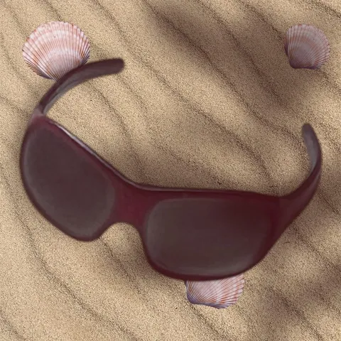 Barbie Doll BLACK GREY Small Glasses Sunglasses Shades Ken Clone Bratz