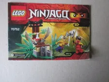 Lego System Building Instructions Instruction Ninjago 70752 Masters of Spinjitzu