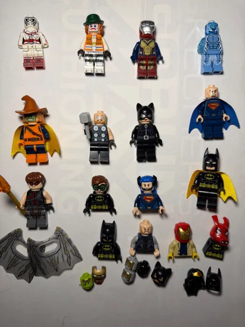 LEGO Batman 2006 Catwoman DC Marvel Thor Iron Man Hobgoblin Joker Minifigure Lot