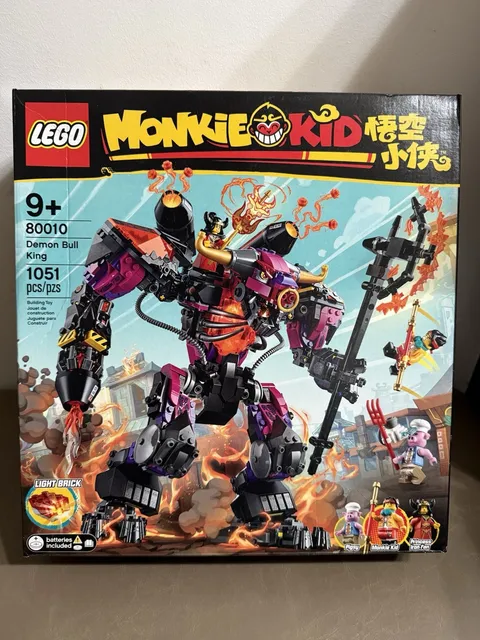 LEGO Monkie Kid Demon Bull King 80010 New Factory Sealed