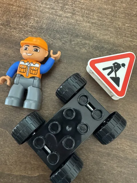 Lego Duplicates Extras Parts From Construction Site Set 10518
