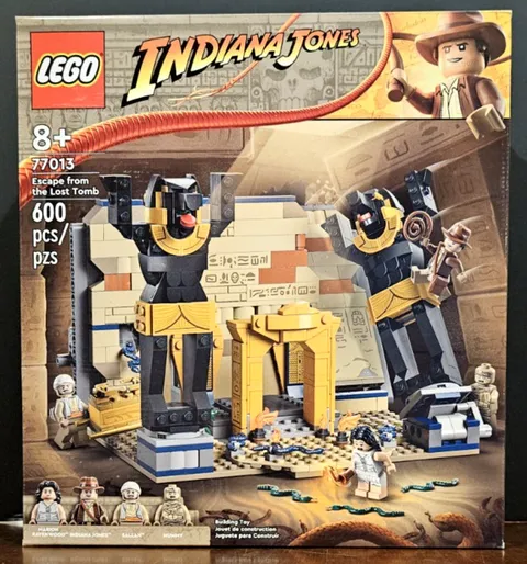 LEGO Indiana Jones Escape from the Lost Tomb (77013) New & Factory Sealed