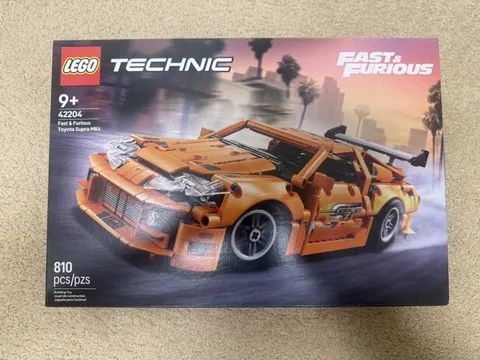 LEGO TECHNIC: Fast and Furious Toyota Supra Mk4 (42204)