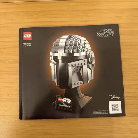 INSTRUCTION MANUAL ONLY from LEGO 75328 The Mandalorian Helmet