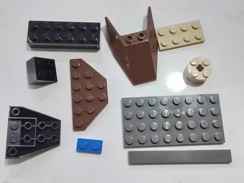 Lego Star Wars 7104 Desert Skiff Incomplete Episodes 4 5 & 6