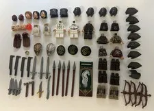 Lego Lord Of The Rings Hobbit Minifigure Parts And Accessories Lot