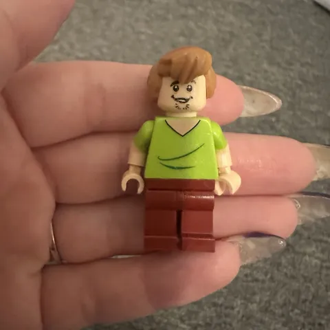 Scooby Doo Shaggy Rogers Lego Minifigure Scd001 Dual Faced Head