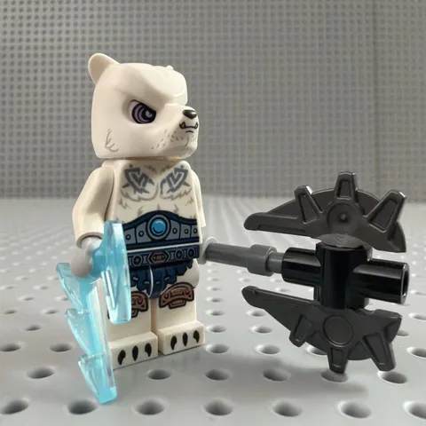 LEGO Ice Bear Warrior 1 Minifigure LEGENDS OF CHIMA loc119