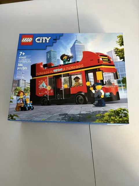 LEGO City Double-Decker Sightseeing Bus 60407 384 pcs Brick Separator 7+
