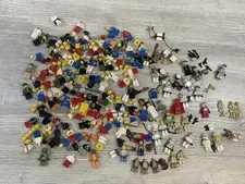 LEGO LARGE LOT OF MINI FIGURES PARTS & Accessory Star Wars Indiana Jones Vintage