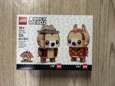 New Sealed LEGO BRICKHEADZ: Chip & Dale (40550)