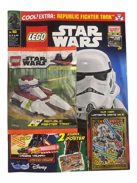 LEGO ® Star Wars Magazine Comic Booklet with Polybag No. 103 New Sealed