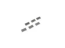 6 Lego® 9V RC TRAIN Railway Brick Tile 2x1 4560 SILVER