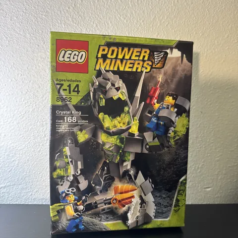 LEGO 8962 Power Miners Crystal King Sealed Free shipping READ