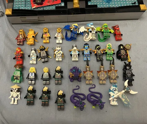 LEGO NINJAGO Dragons Rising Minifigure Lot Cole Lloyd Jay Zane Kai