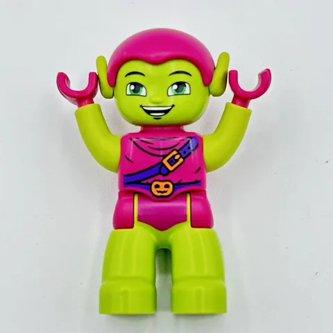 Lego Duplo Green Goblin Figure 47394pb193 from Set 10608 Minifigure Only