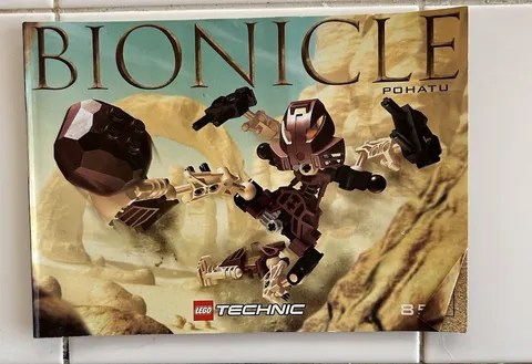 LEGO Bionicle (8531) | INSTRUCTIONS MANUAL  ONLY | Pohatu | Technic