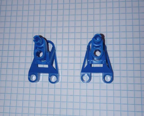 2 Bionicle Lego 32576 in Blue Foot Feet Tohunga style 2 pieces WYSIWYG IRL pics