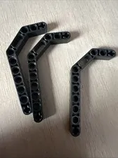 LEGO 32009 Technic, Liftarm, Modified Bent Thick 1 x 11.5 Double 3 Pieces