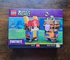 LEGO Fortnite 40910 BrickHeadz Beef Boss and Skye Figures Brand New & Sealed