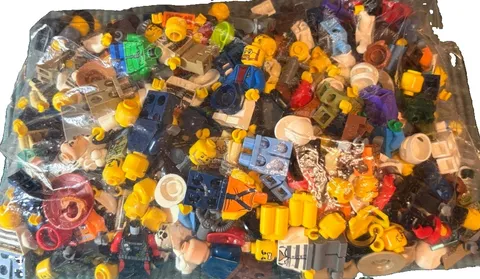 Large lot of lego action figures and accessories