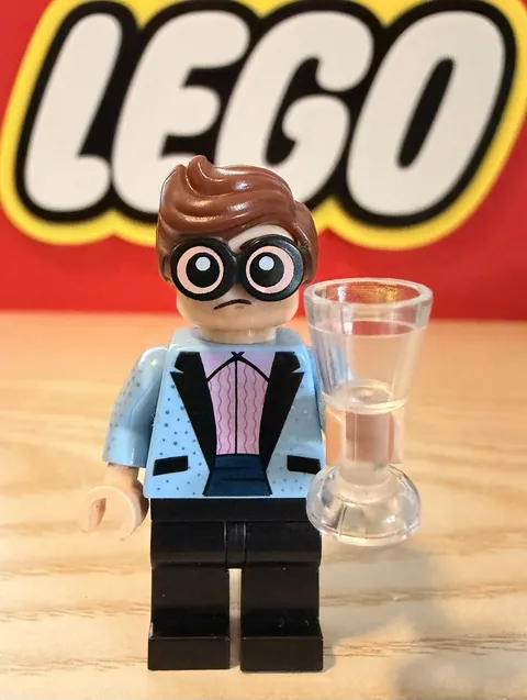 Lego Batman Movie Dick Grayson In Tuxedo Minifigure With Accessory