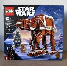 *SHIPS TODAY* LEGO STAR WARS Gingerbread AT-AT Walker 40806 NEW Sealed Exclusive