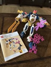 LEGO NINJAGO: Sora's Elemental Tech Mech (71807) Disassembled W Instructions