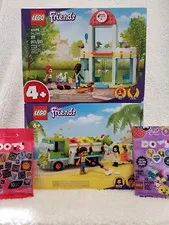LEGO Friends 41695 Pet Clinic, 41712 Recycling Truck, DOTS 41908, DOTS 41803 Lot