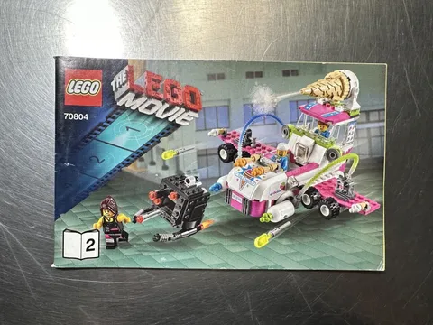 2014 LEGO The Lego Movie 70804 Manual Booklet Only  Used Condition