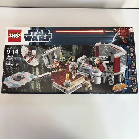 Lego Palpatine's Arrest 9526 Star Wars 100% Complete Set Agen Kolar Windu Anakin