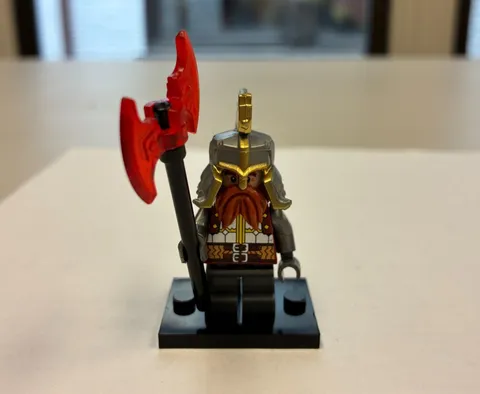Lord of Rings Dain Ironfoot custom Lego minifigure LOTR 79017 lor107 The Hobbit