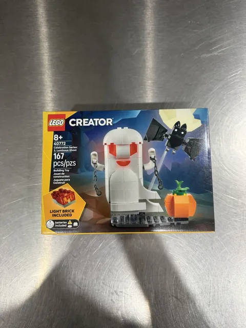 LEGO 40772 Luminous Ghost GWP NEW Sealed Set Retired Halloween Seasonal Holiday