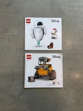 LEGO Disney WALL-E & EVE Set #43279 — Instructions Only (2 Booklets)