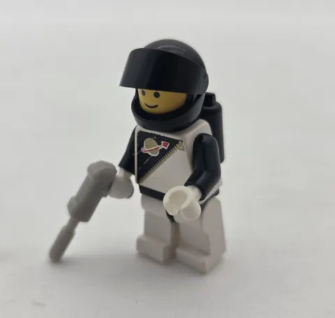 Lego Classic Space Black Minifigure Futuron Space Police Minifig Mini Figure VTG