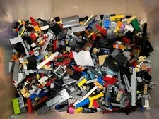 5 LB Genuine LEGO Bulk Lot Mixed Bricks Parts Pieces Exact Lot Shown