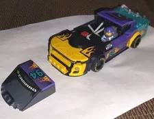 LEGO 76935 SPEED CHAMPIONS: Nascar NextGen Chevrolet Camaro Zl1 EUC Nice + Mini