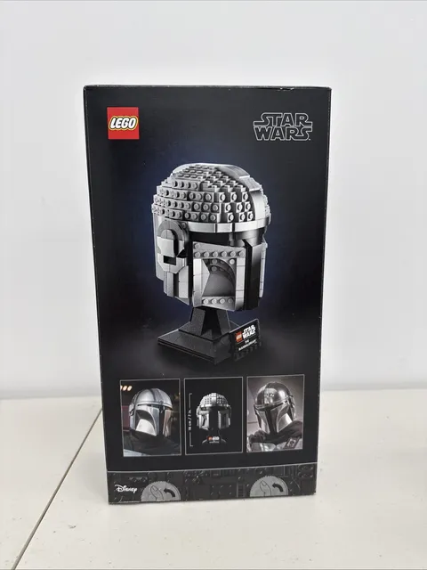 LEGO Star Wars The Mandalorian Helmet Collection 75328 Building Set New Sealed