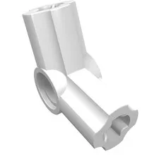 LEGO Part 32015 - White Technic Axle and Pin Connector Angled #5 - 112.5°