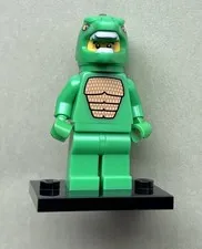 LEGO Lizard Man Costume Godzilla Green Minifigure Mini Figure NEW Loose Mint 