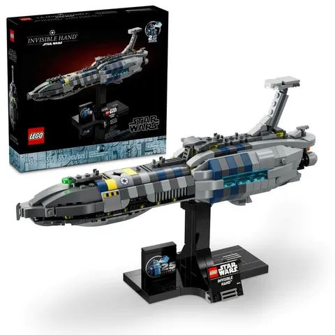 LEGO Star Wars 75377 Invisible Hand 557pc 18+ w/ Display Stand NEW SEALED